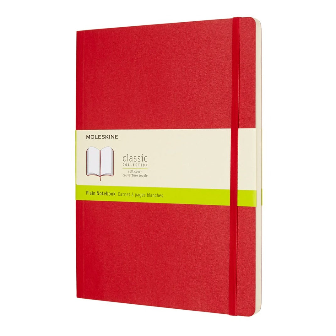 Moleskine Xtra Large Plain Soft Cover Notebooks