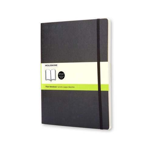 Moleskine Xtra Large Plain Soft Cover Notebooks
