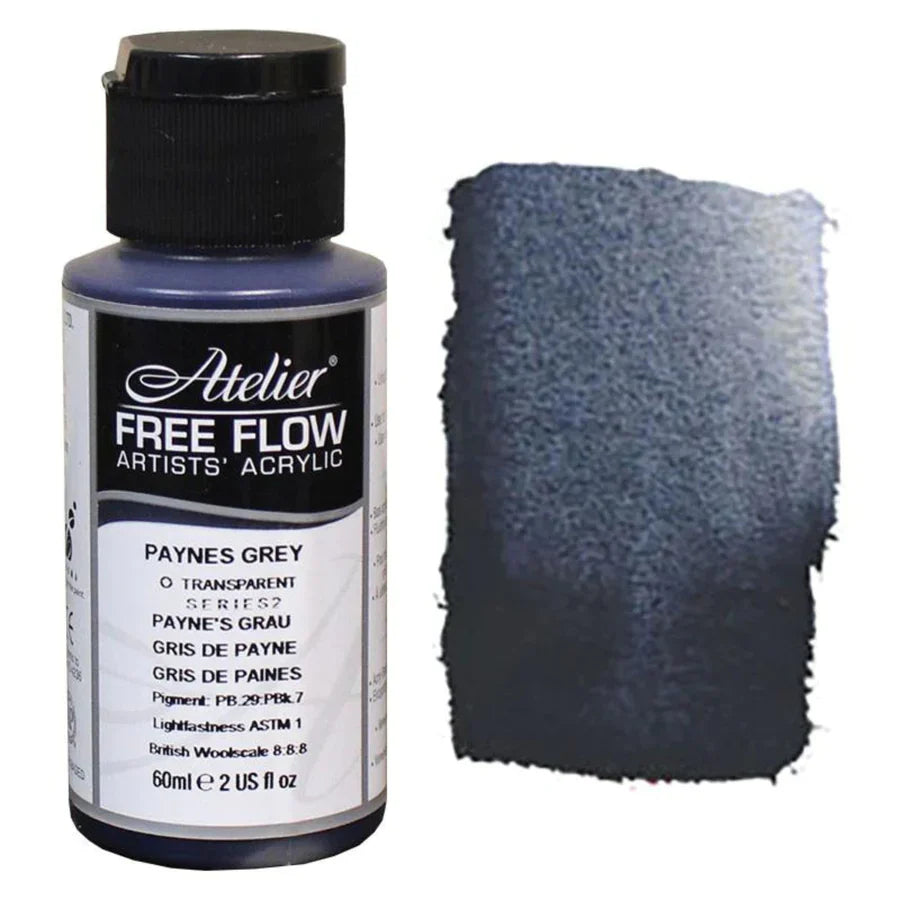 Atelier Free Flow Acrylic Paints 60ml