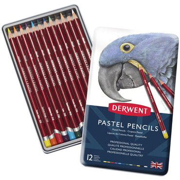 Derwent Pastel Pencil Tin of 12