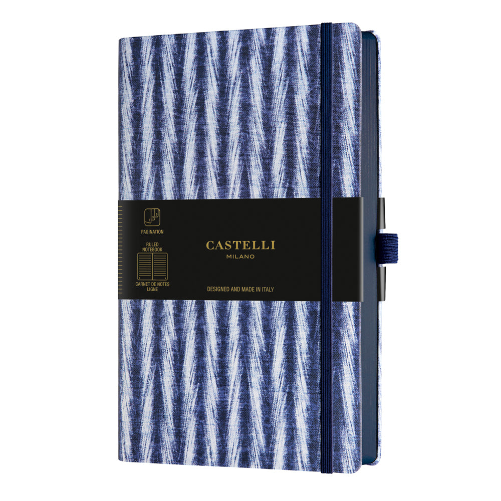 Castelli Shibori A5 Ruled Notebooks