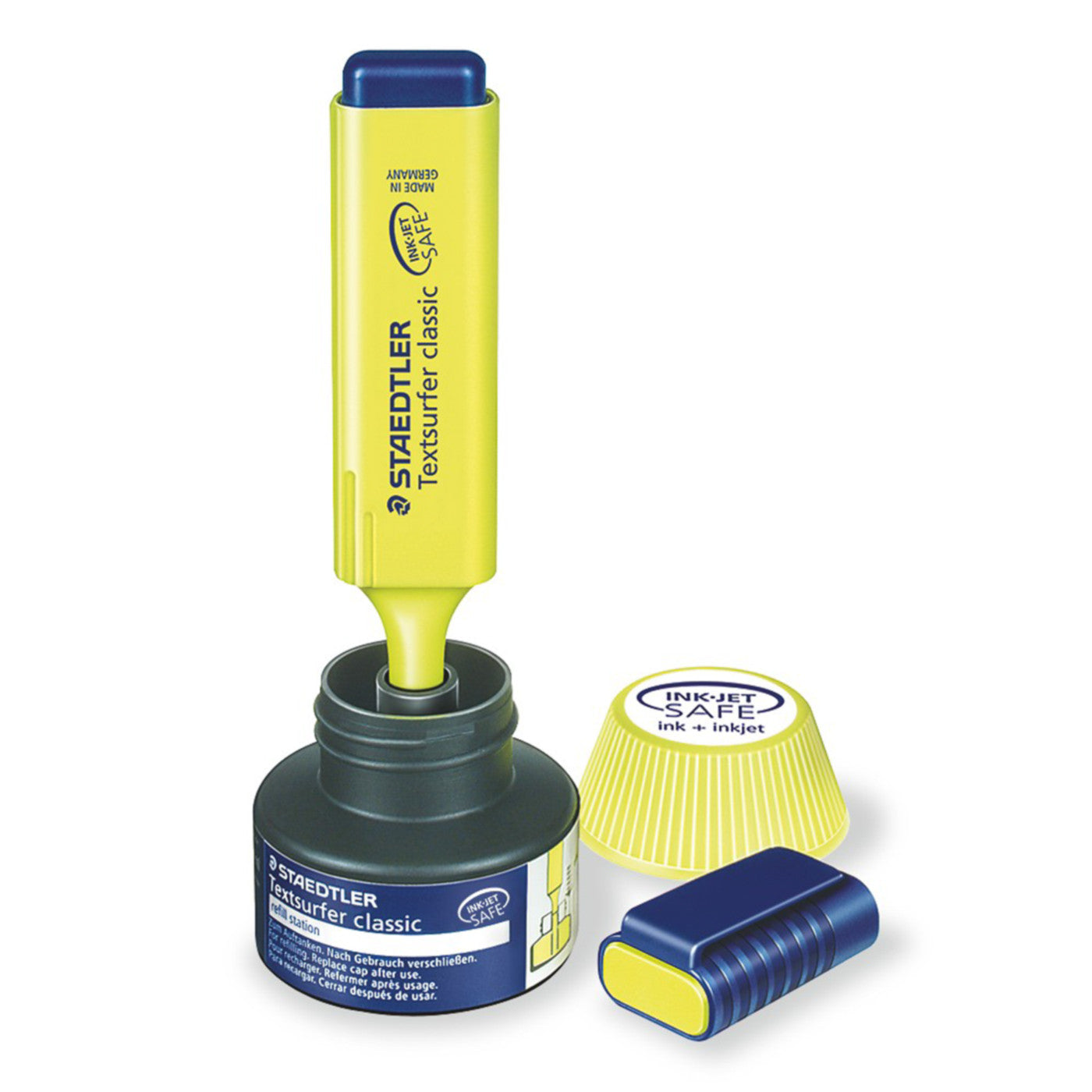 Staedtler Refill Ink Station for Highlighter Textsurfer Yellow 30ml