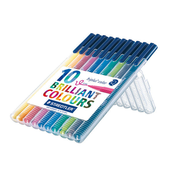 Staedtler Triplus Colour Pen 323 Desktop Box of 10