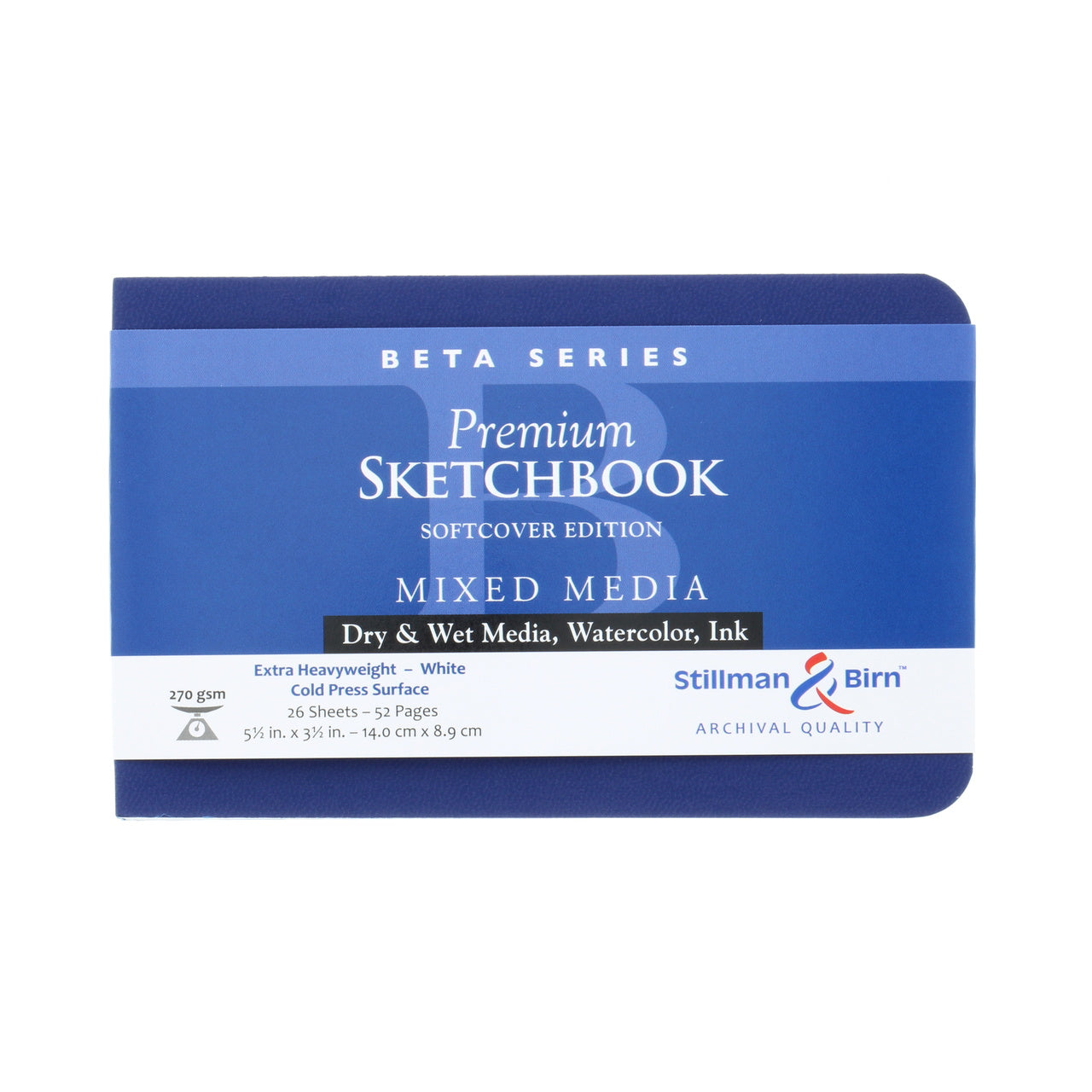 Stillman & Birn Beta Softcover 270gsm Sketchbooks