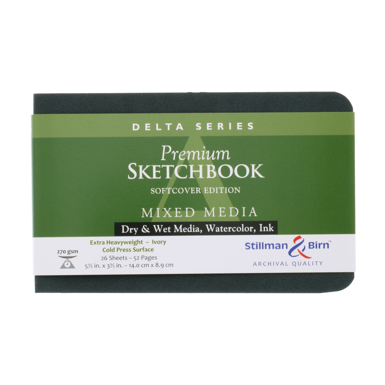 Stillman & Birn Delta Softcover 270gsm Sketchbooks