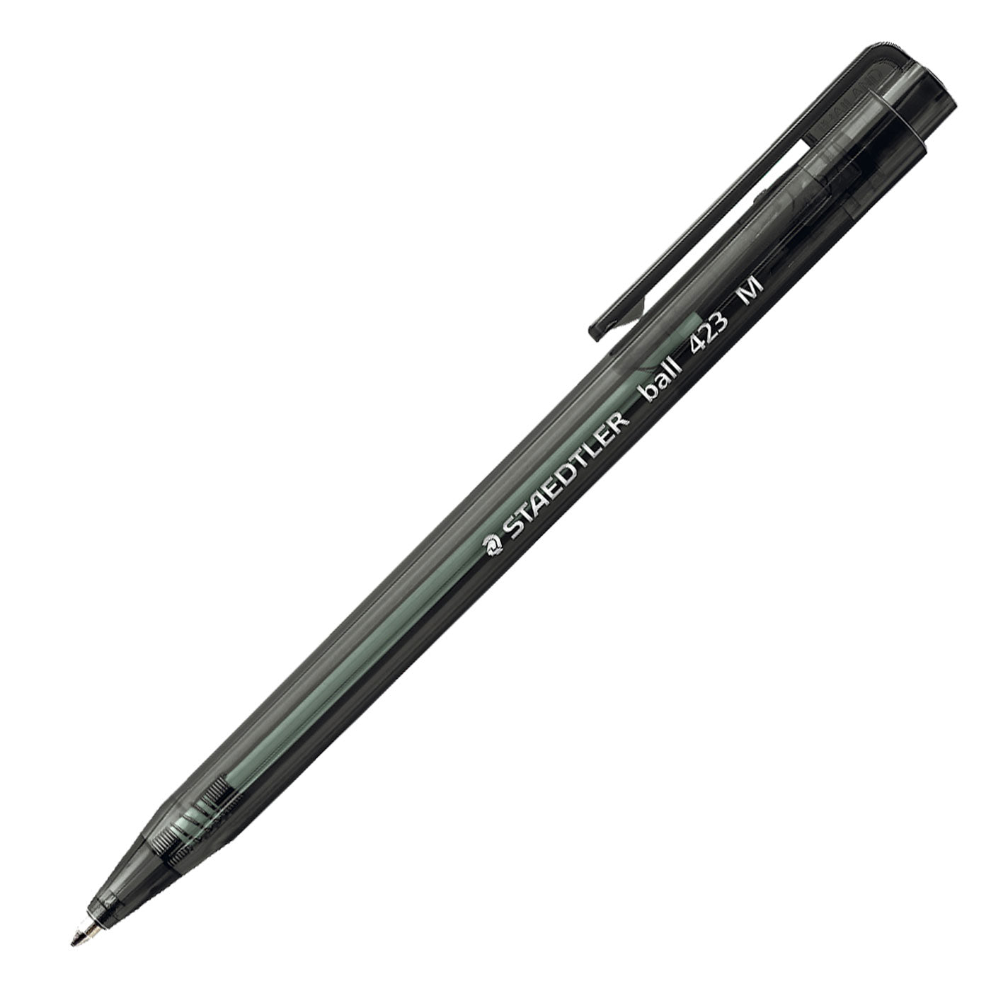 Staedtler Ballpoint Pen 423M-9 Triangular Medium Tip Black