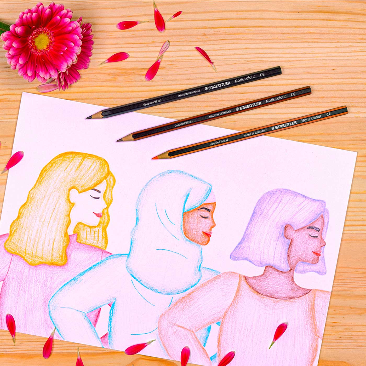 Staedtler Coloured Pencils 185 C12 Noris Club 12 Shades