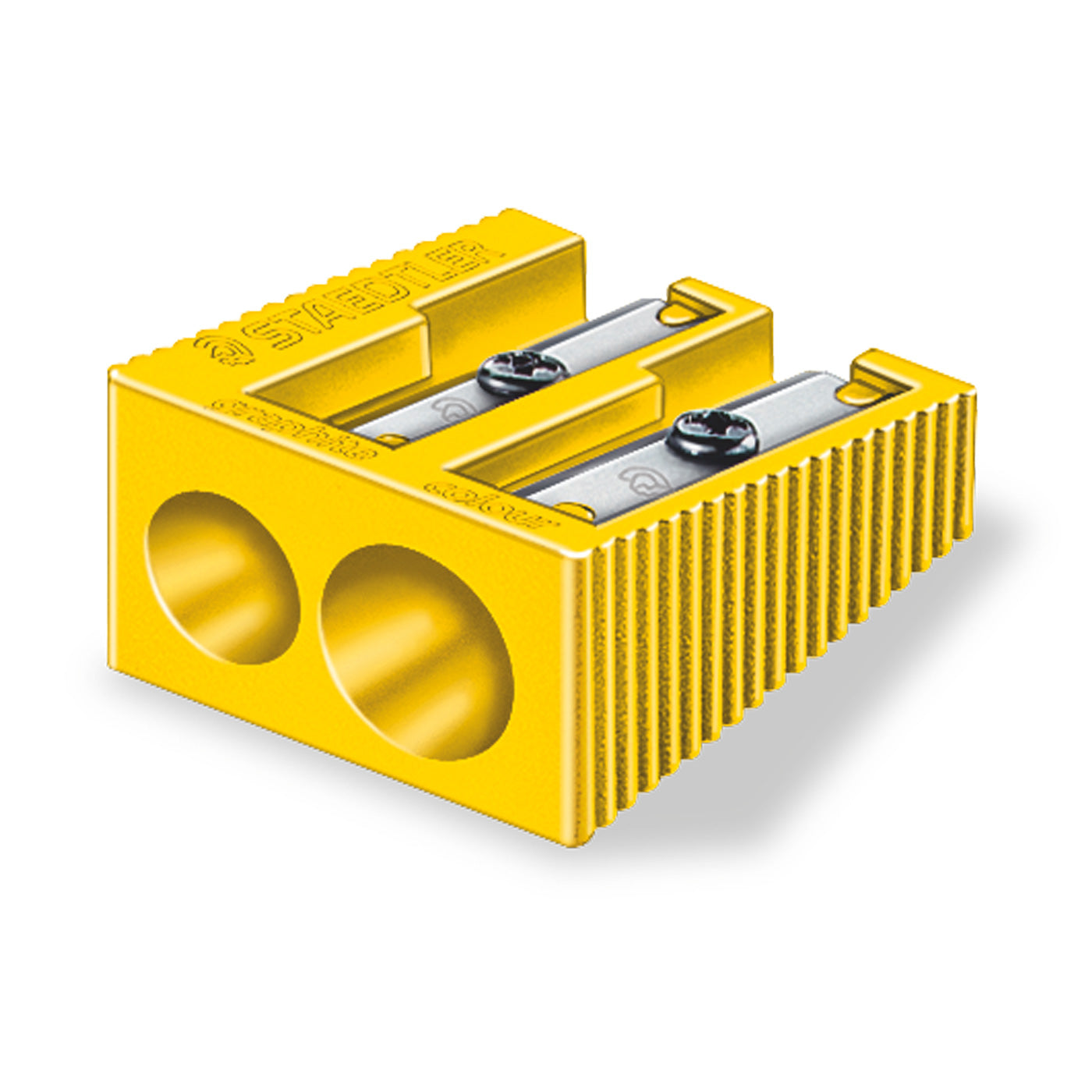 Staedtler Double Hole Pencil Sharpener 510 60 Plastic Yellow