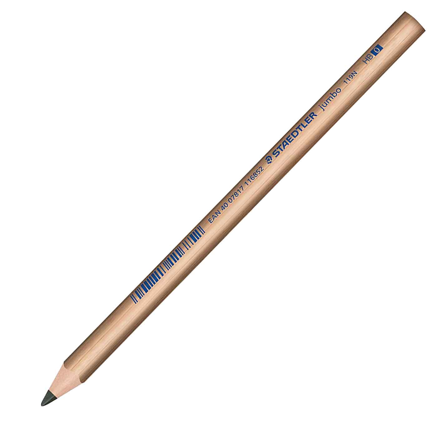 Staedtler Triangular Jumbo Pencil Natural Wood HB
