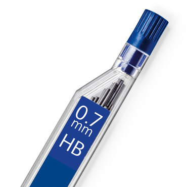 Staedtler Mechanical Pencil Leads Refill 250 07-HB Mars Micro Tube of 12 0.7mm HB