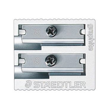 Staedtler Double Hole Pencil Sharpener 510 20 Metal