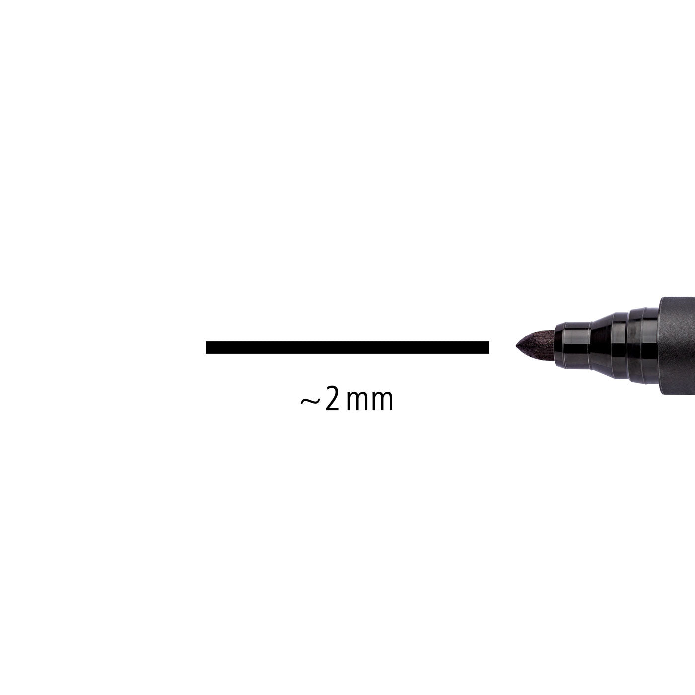 Staedtler Permanent Marker 352-9 Bullet Tip Lumocolor Black