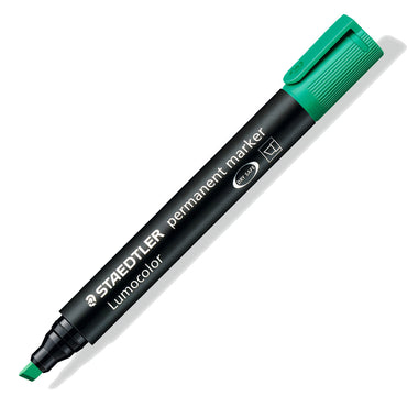 Staedtler Permanent Marker Lumocolor 350 Chisel Tip Green