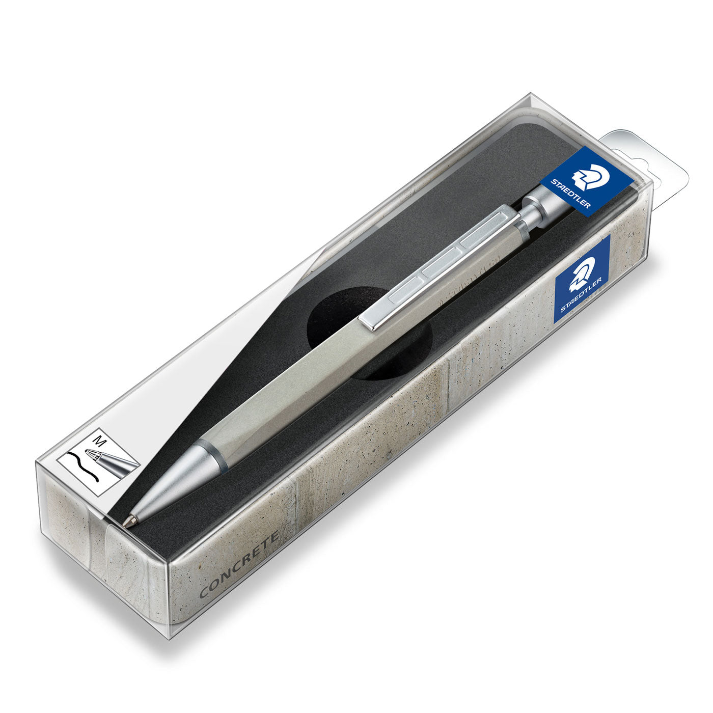 Staedtler Premium Concrete Ballpoint Pen Medium Black