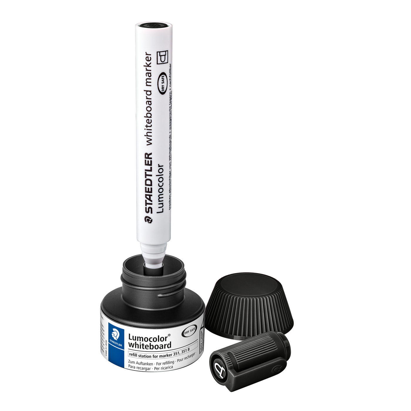 Staedtler Refill Ink Station for Lumocolor Whiteboard Markers 30ml Black