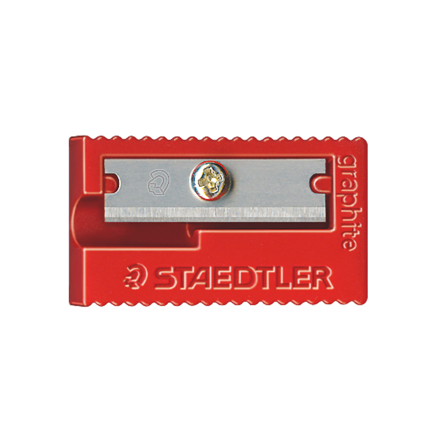 Staedtler Pencil Sharpener Plastic Single Hole Red