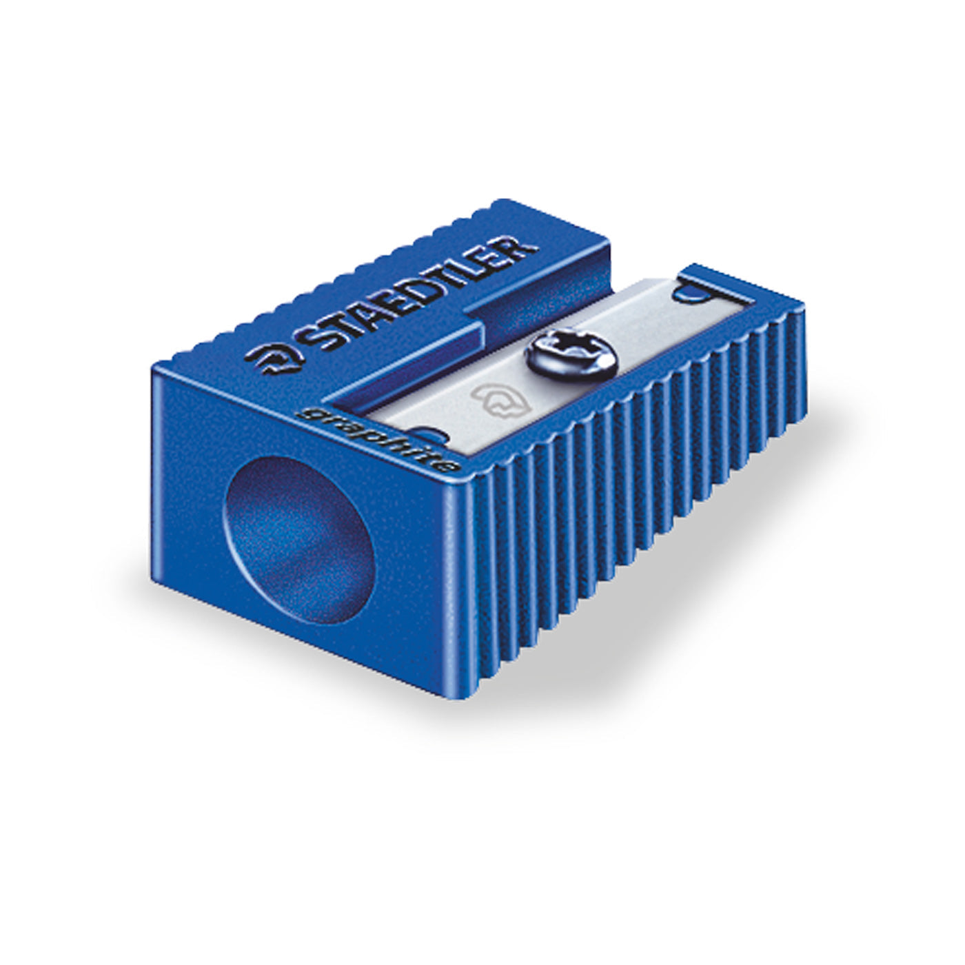 Staedtler Pencil Sharpener Plastic Single Hole Blue