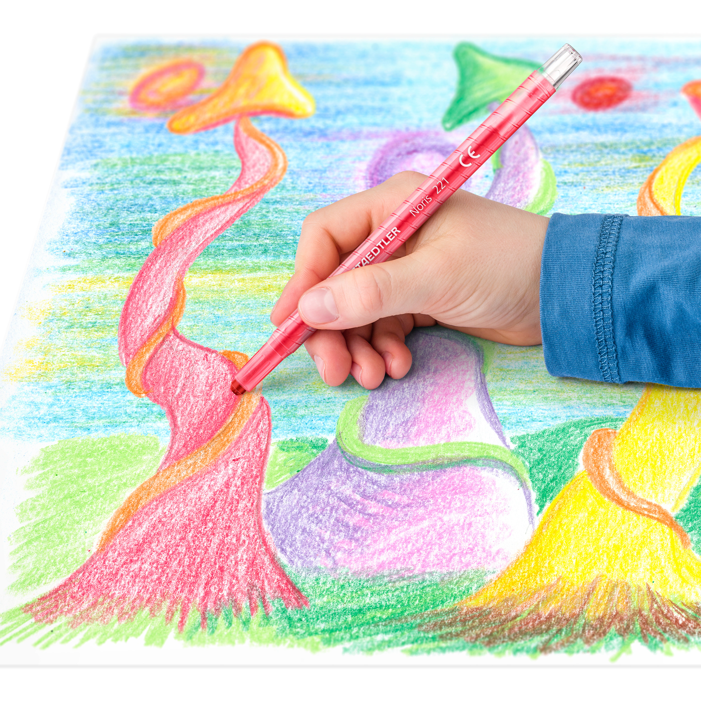 Staedtler Twistable Crayons 221 NWP12 Noris Club 12 Pack