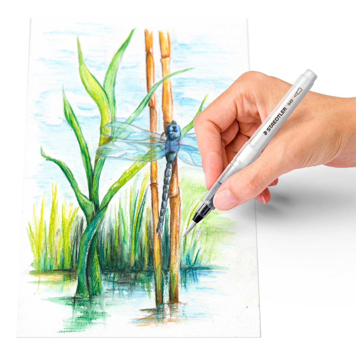 Staedtler Refillable Water Brushes 949 Medium