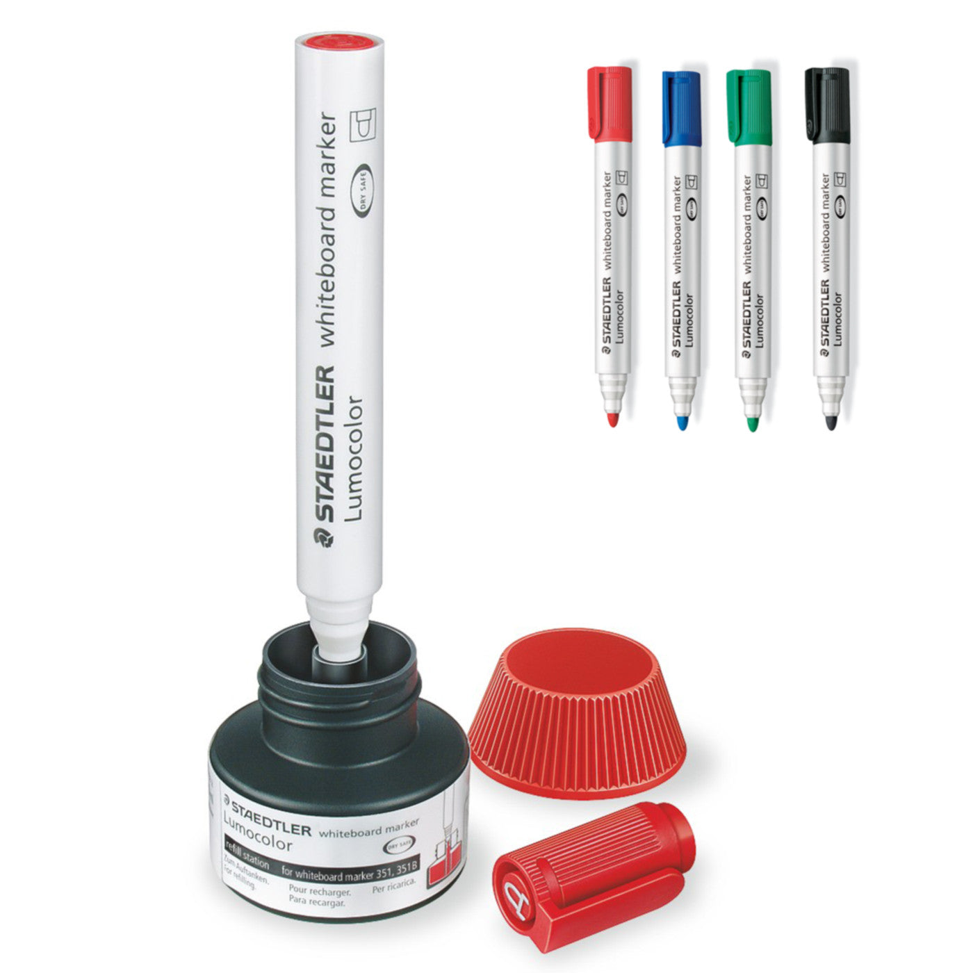 Staedtler Refill Ink Station for Lumocolor Whiteboard Markers 30ml Black