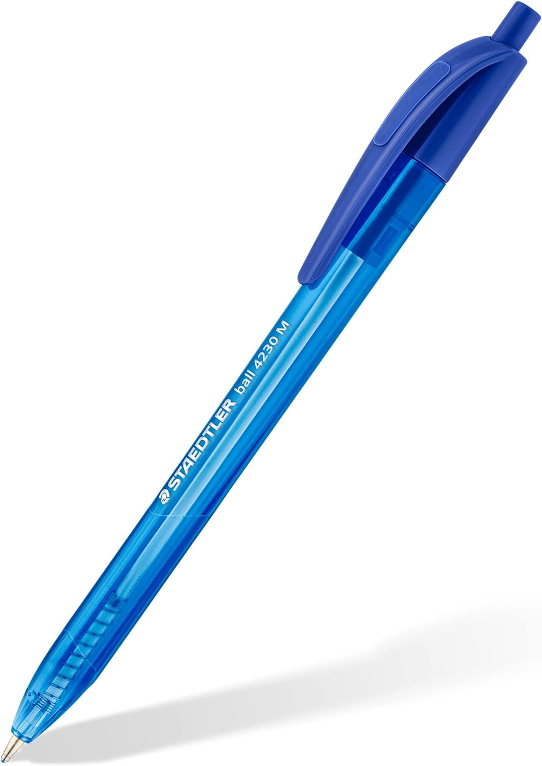 Staedtler Ballpoint Pen Triangular 4230 M-3 Retractable Medium Blue