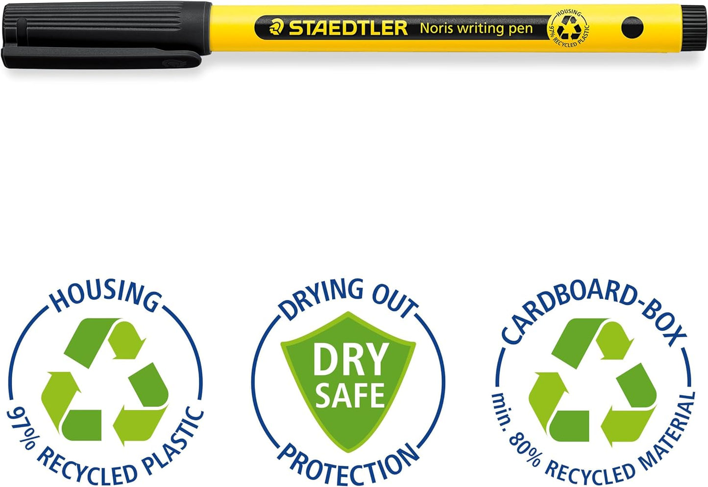 Staedtler Noris® Writing Pen 307-9 Fineliner 0.6mm Black