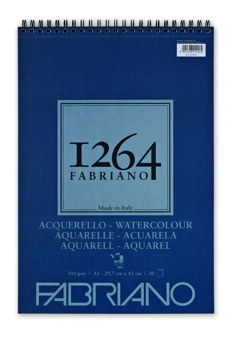 Fabriano 1264 300gsm Watercolour Pads