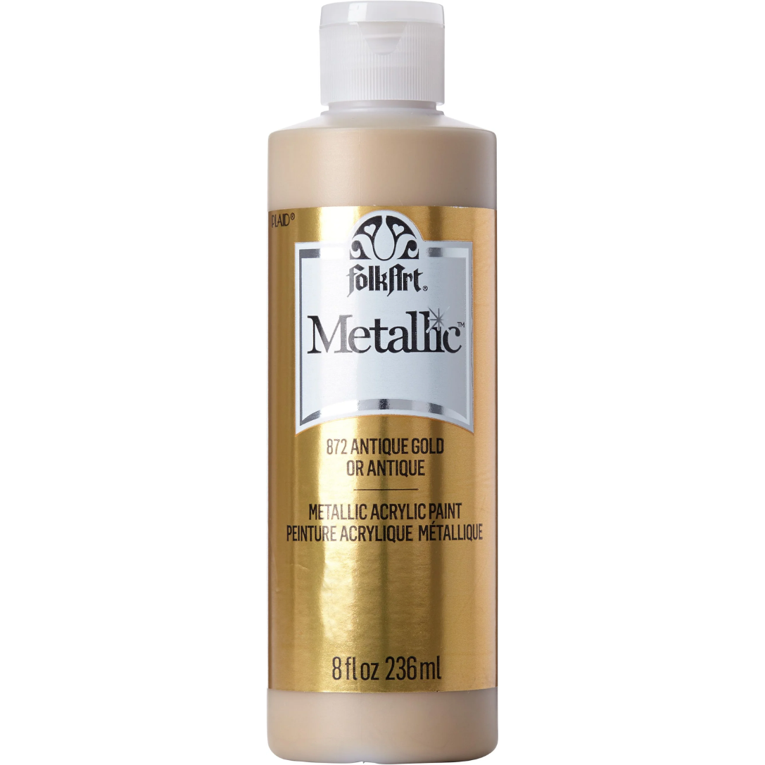 FolkArt Acrylic Metallic Paints 236ml