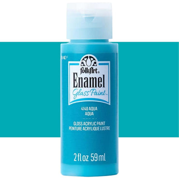 FolkArt Glass Acrylic Enamel Paints 59ML