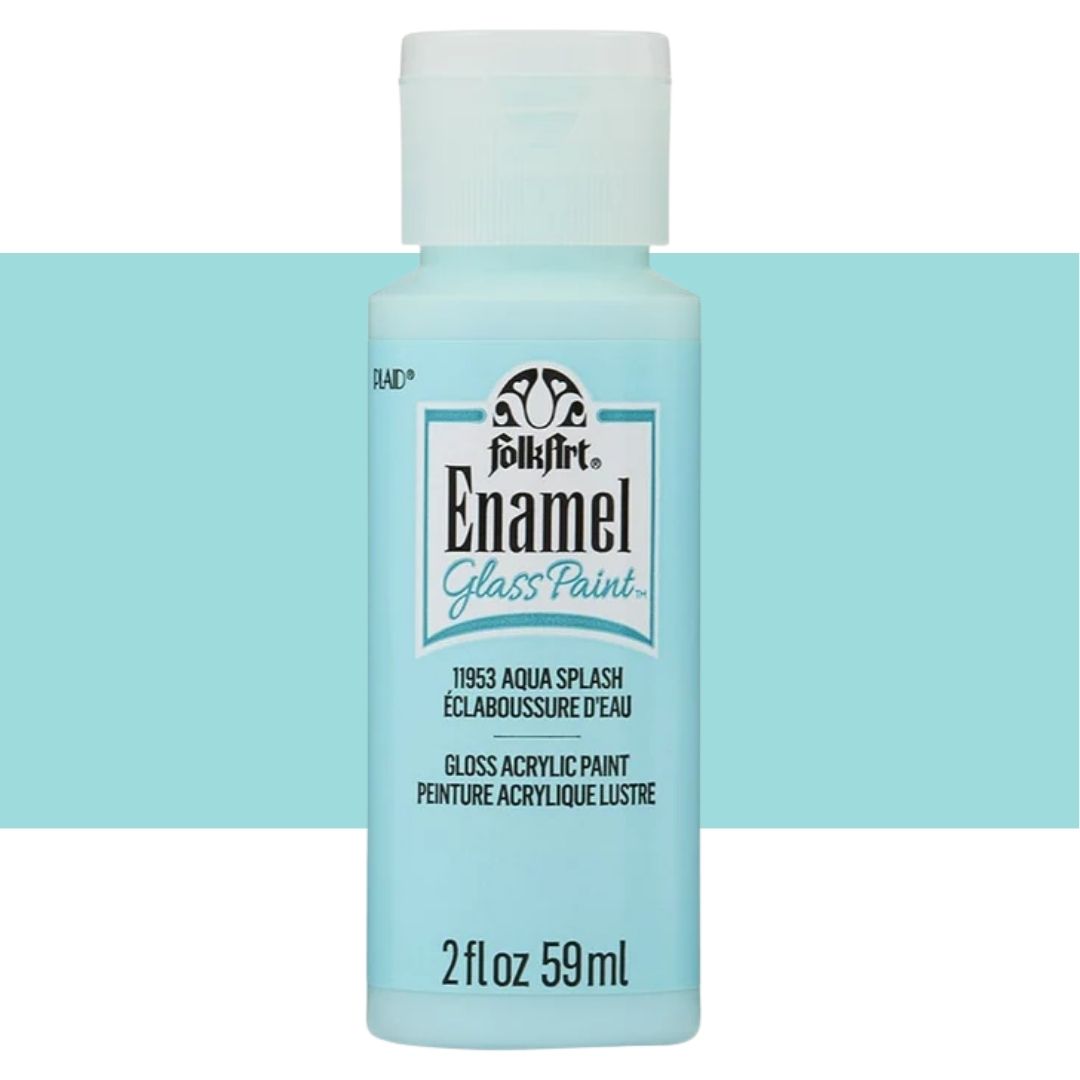 FolkArt Glass Acrylic Enamel Paints 59ML