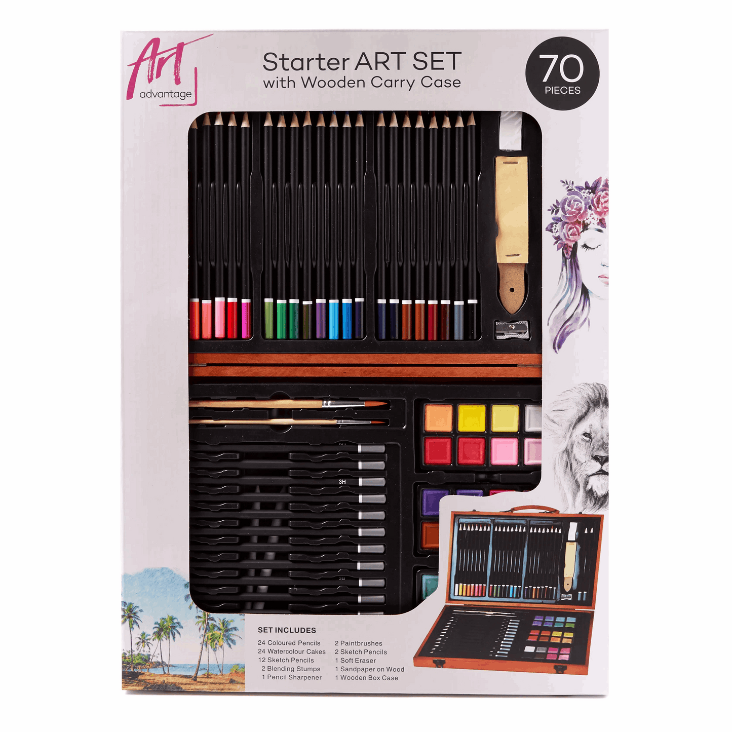 Art Advantage Starter Wooden Box Set