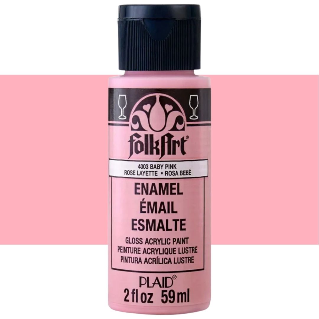 FolkArt Glass Acrylic Enamel Paints 59ML