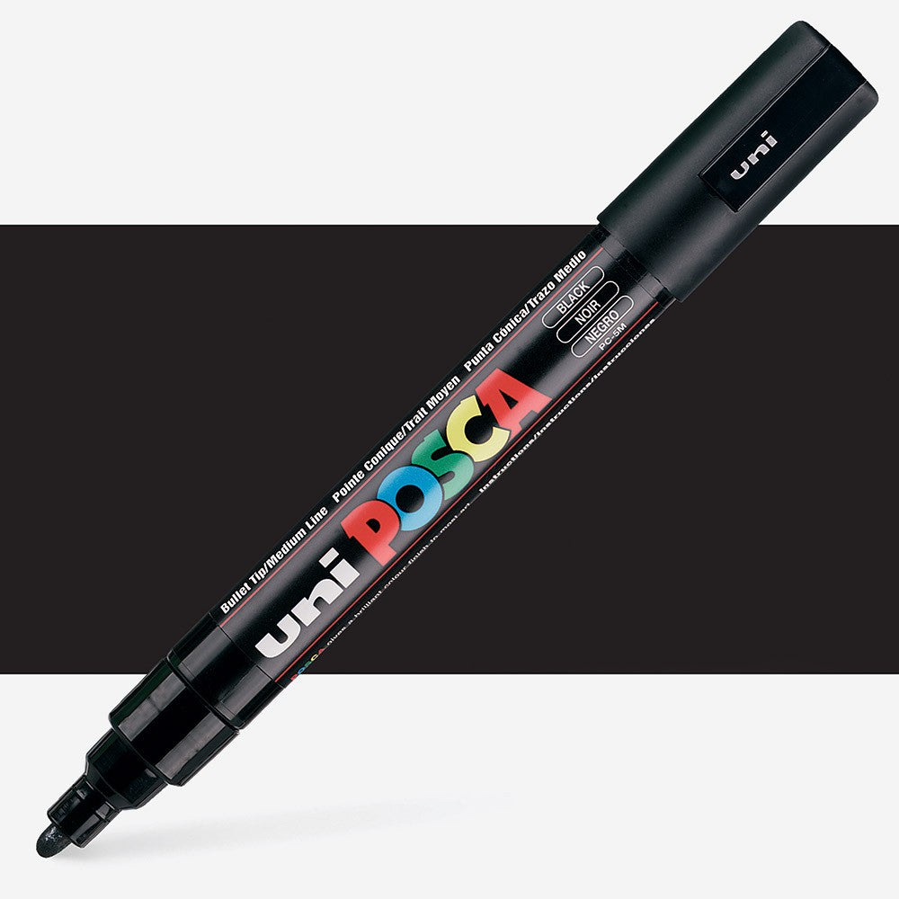 Uni Posca PC-5M Medium 1.8-2.5mm Bullet Tip Markers