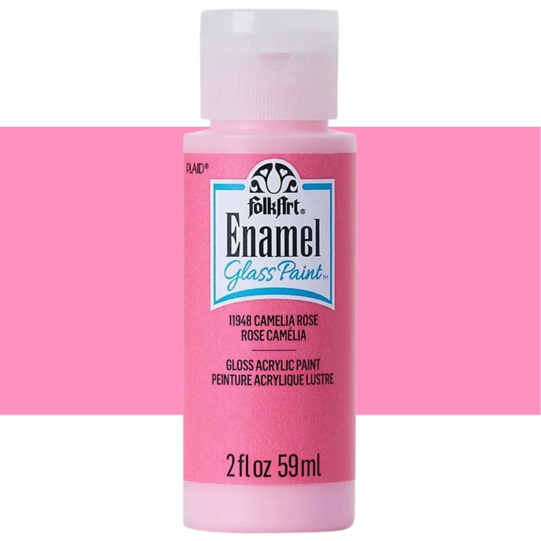 FolkArt Glass Acrylic Enamel Paints 59ML