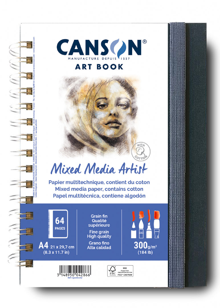Canson Mixed Media 300gsm Art Books