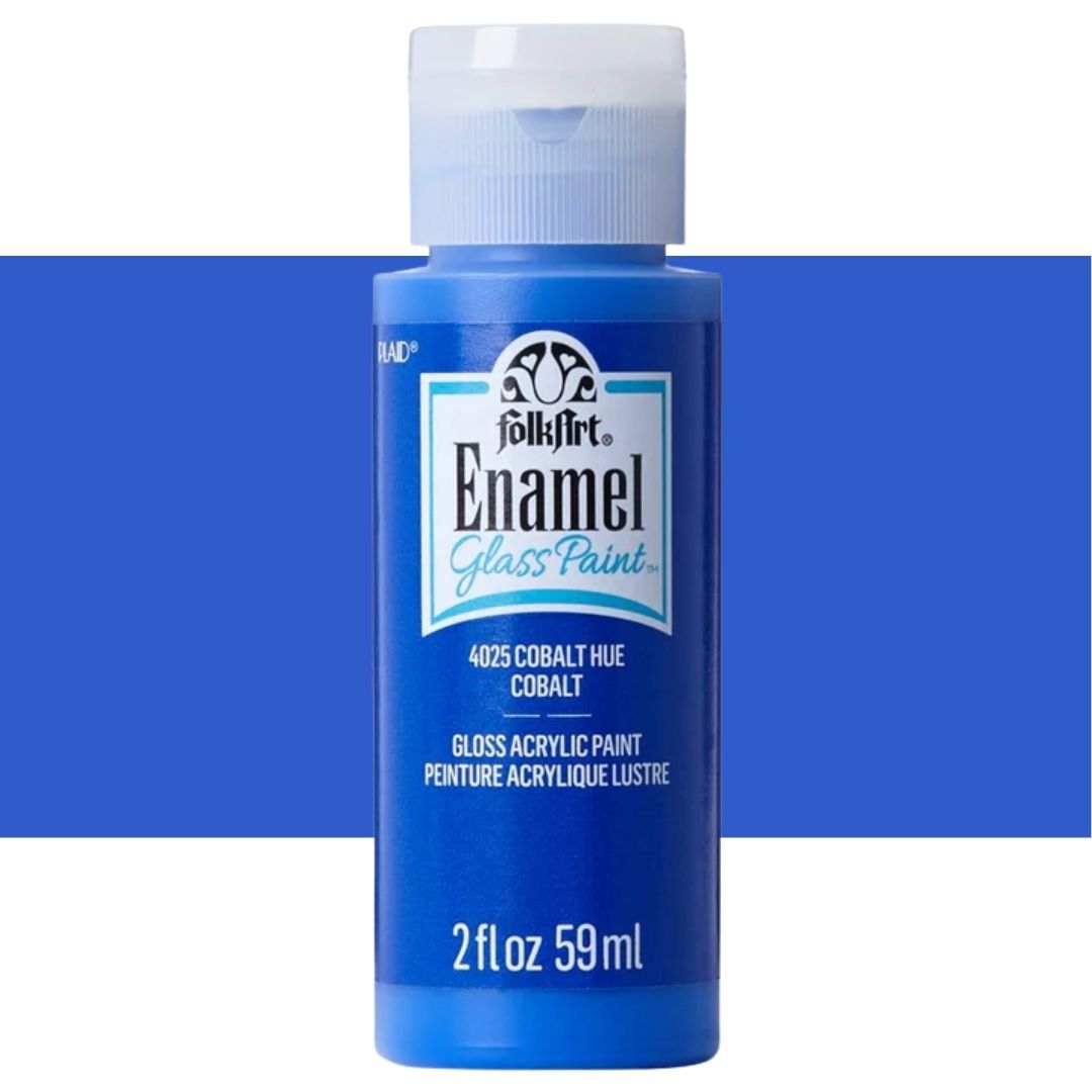 FolkArt Glass Acrylic Enamel Paints 59ML
