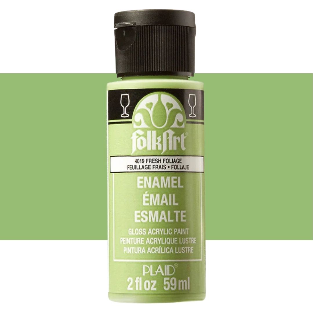 FolkArt Glass Acrylic Enamel Paints 59ML