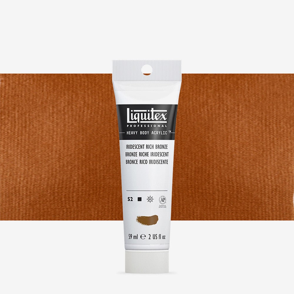 Liquitex Heavy Body Acrylic Paints 59ml Muted, Iridescent & Fluo Colours