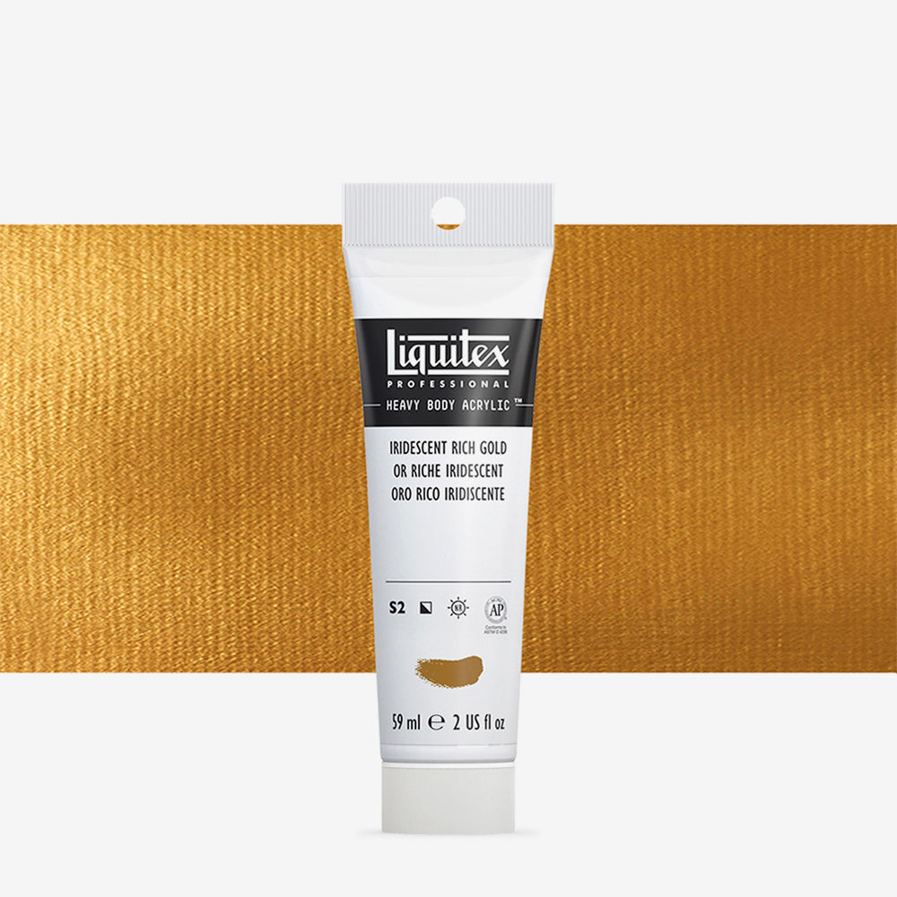 Liquitex Heavy Body Acrylic Paints 59ml Muted, Iridescent & Fluo Colours