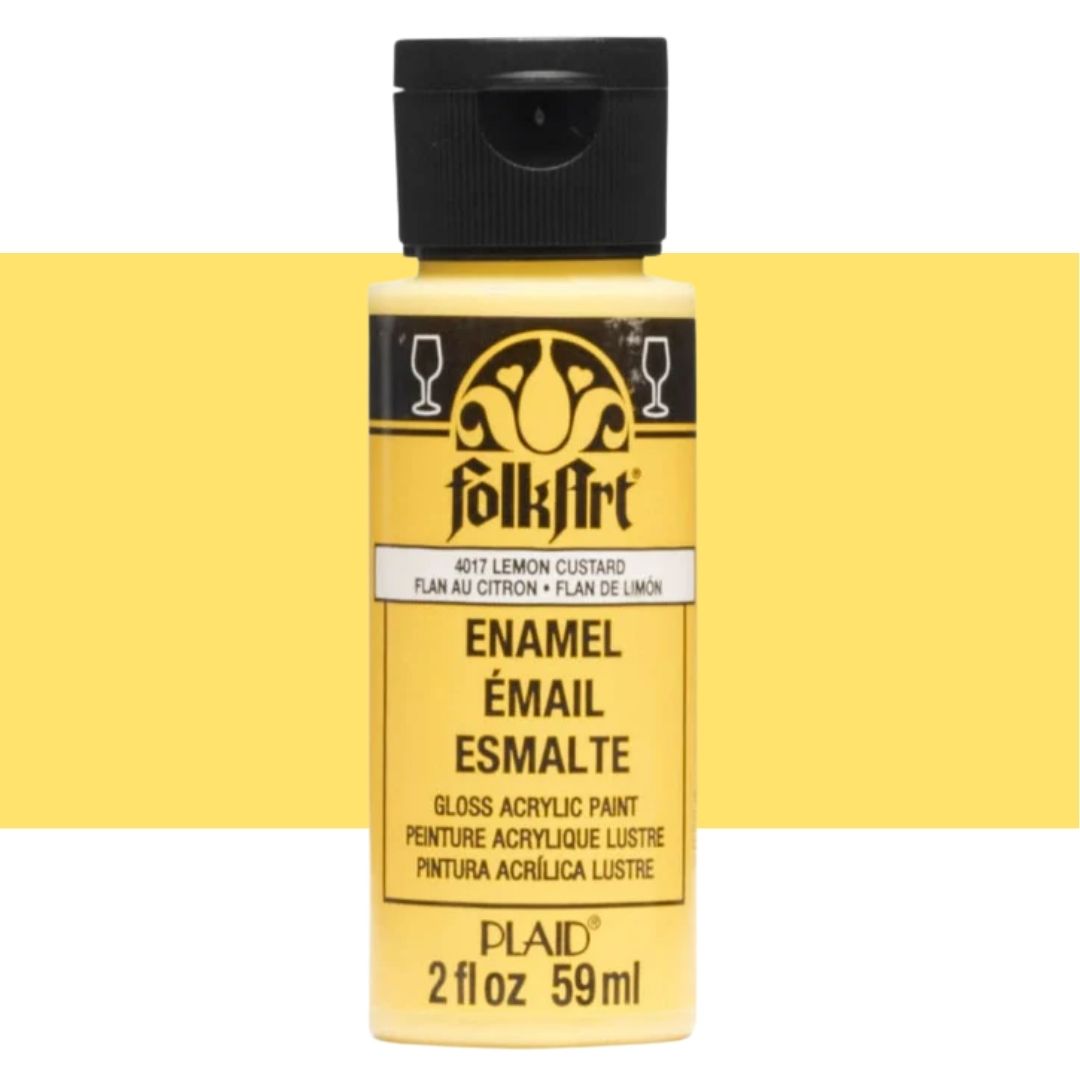 FolkArt Glass Acrylic Enamel Paints 59ML