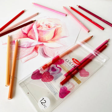 Jasart Studio Love Tones Pencils Set Of 12