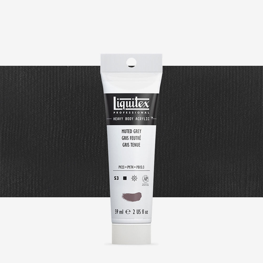 Liquitex Heavy Body Acrylic Paints 59ml Muted, Iridescent & Fluo Colours