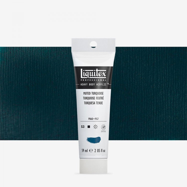 Liquitex Heavy Body Acrylic Paints 59ml Muted, Iridescent & Fluo Colours