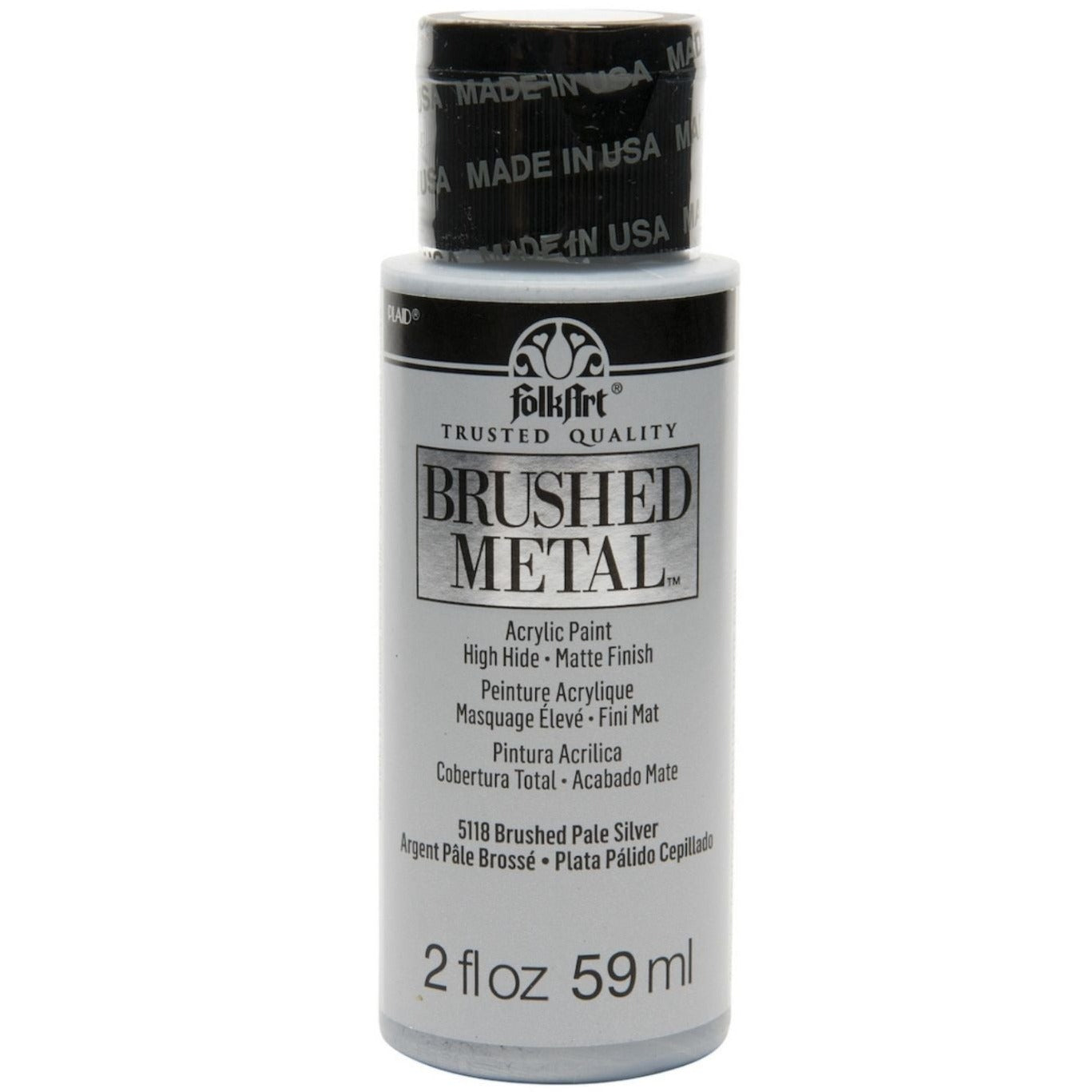 FolkArt Brushed Metal Acrylic Paints 59ml