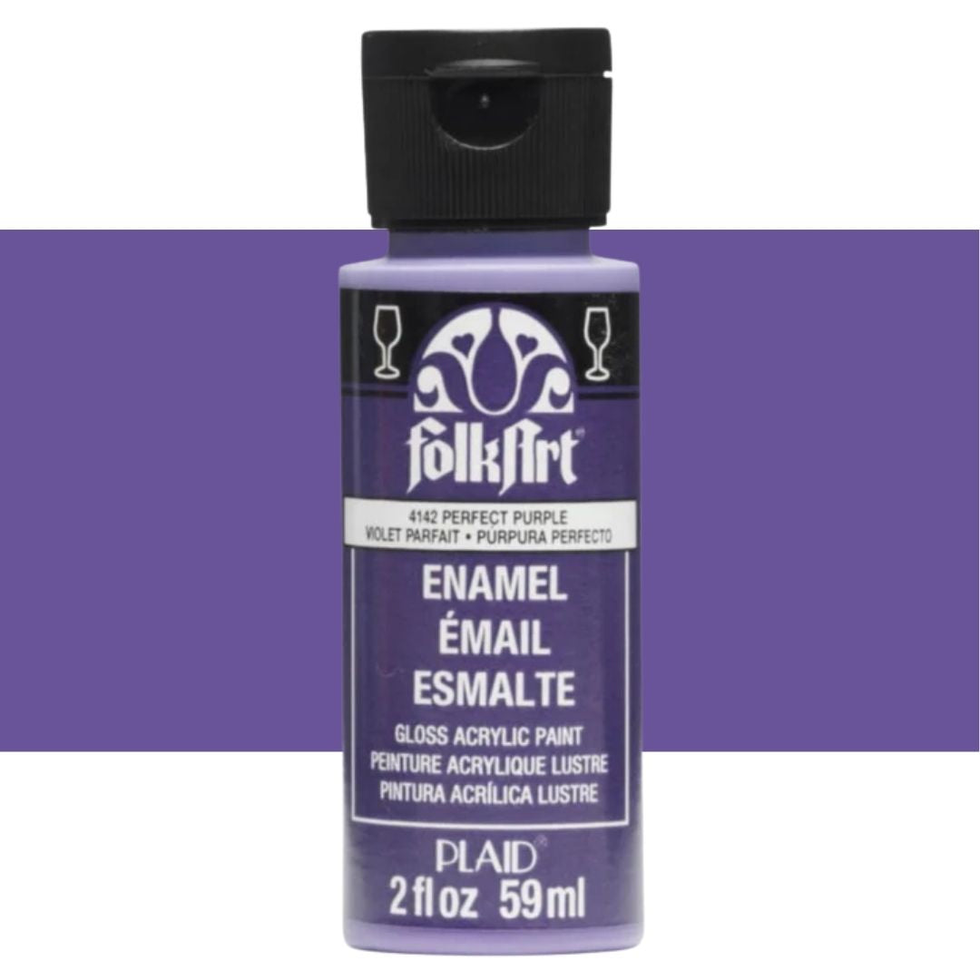 FolkArt Glass Acrylic Enamel Paints 59ML