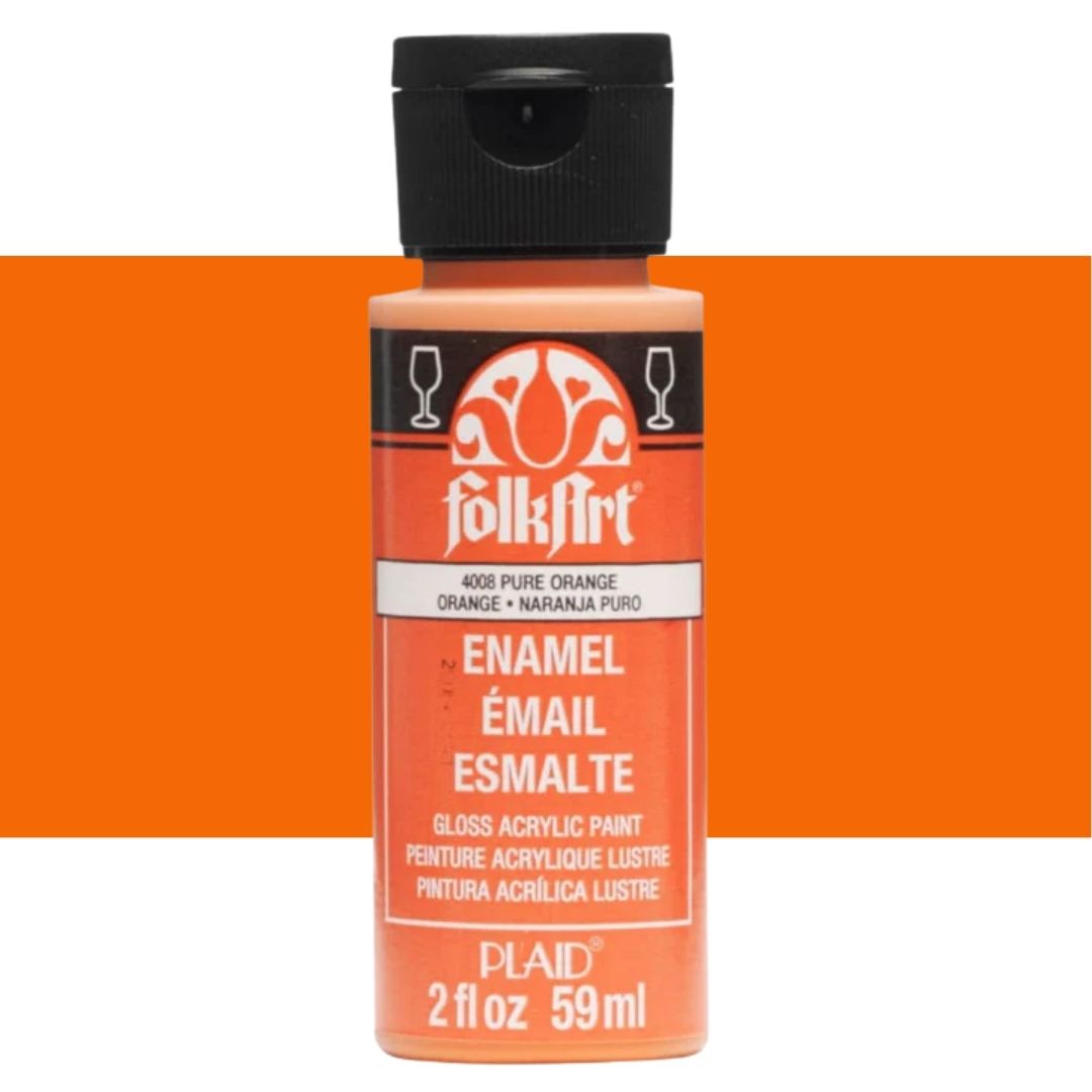 FolkArt Glass Acrylic Enamel Paints 59ML