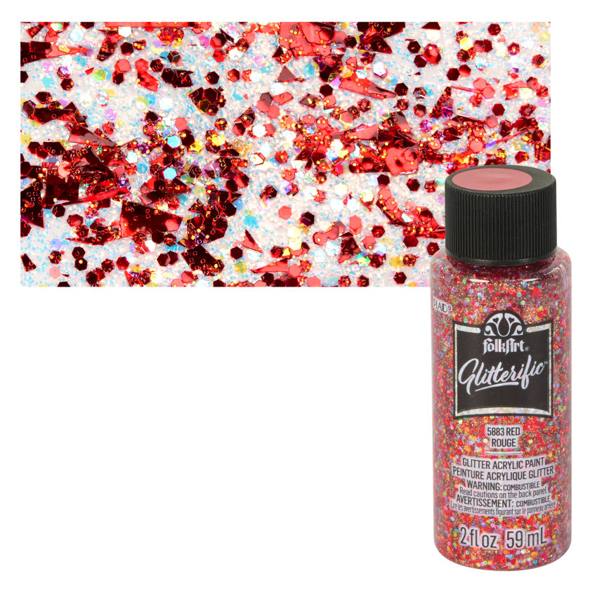 FolkArt Glitterific Acrylic Paints 59ml