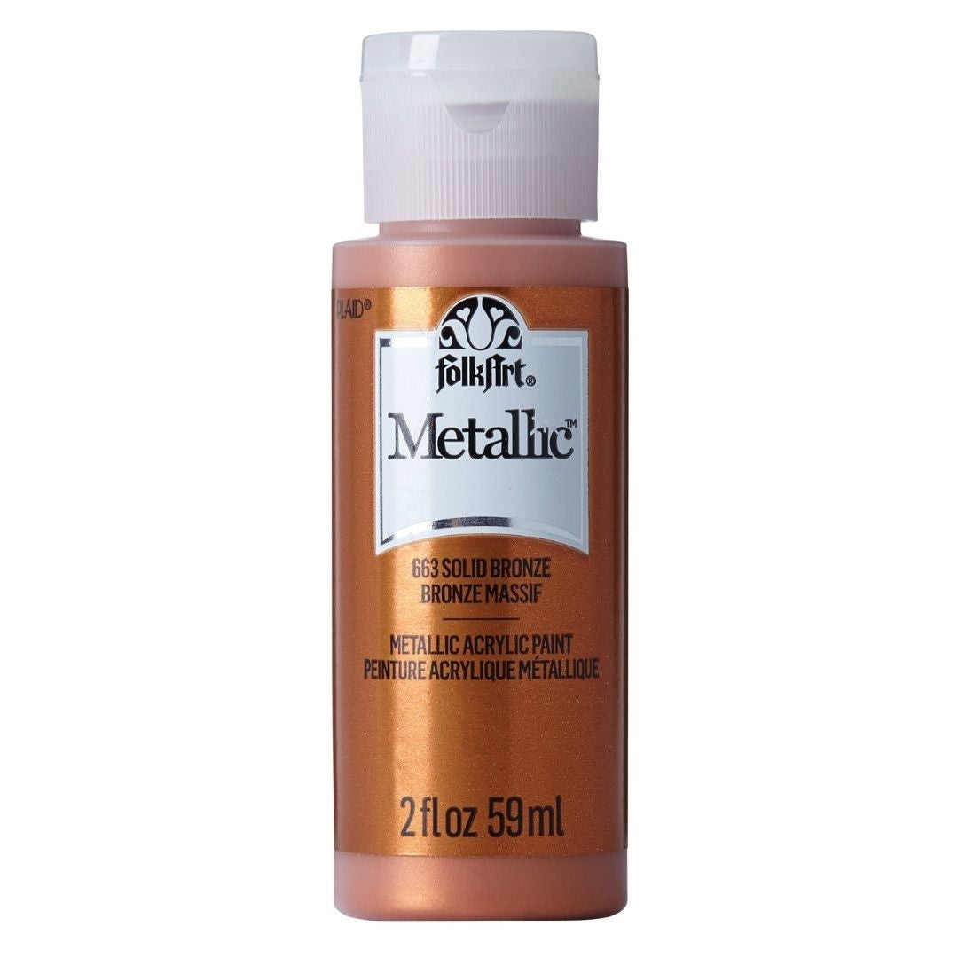 FolkArt Acrylic Metallic Paints 59ml