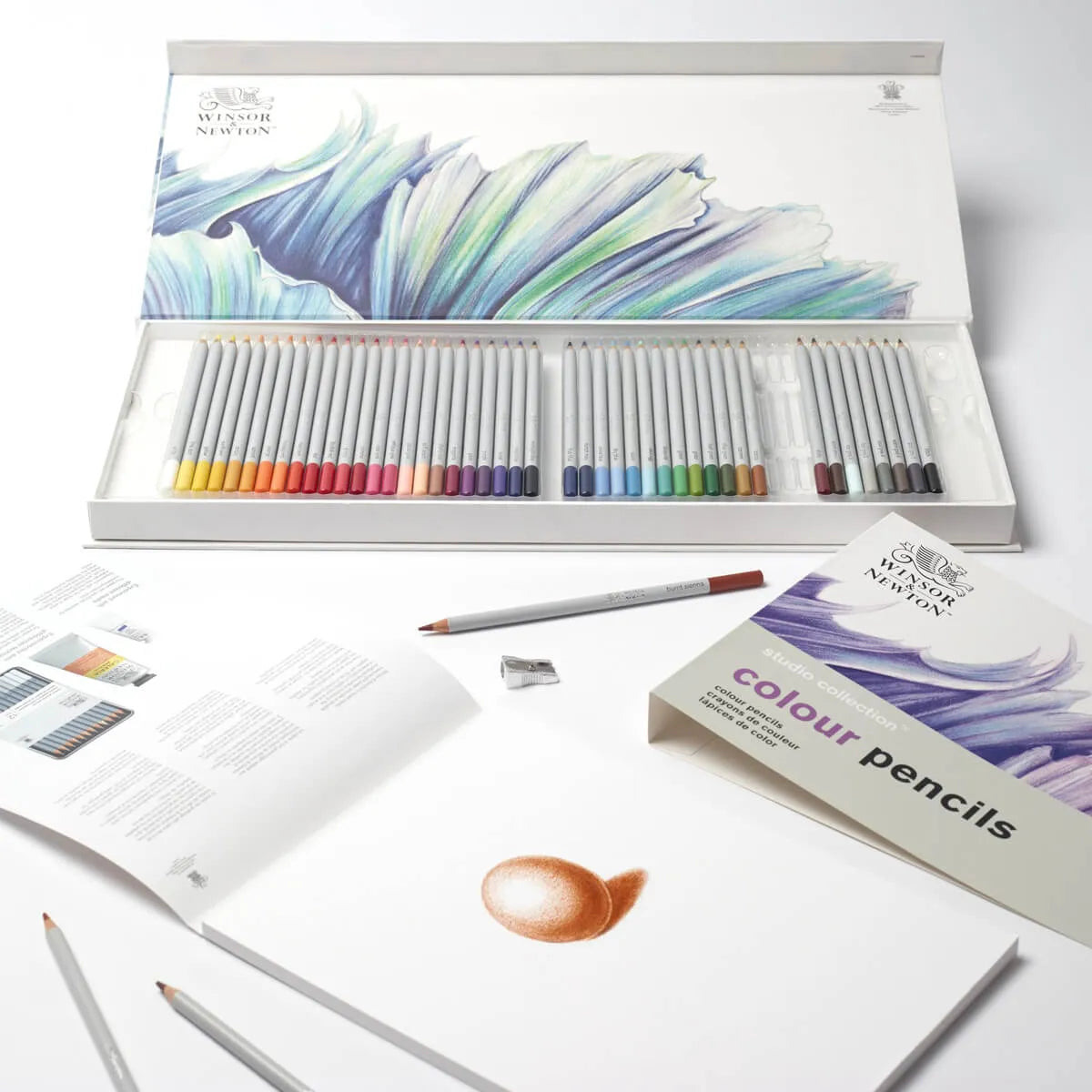 Winsor & Newton Studio Colouring Pencils Set Of 50