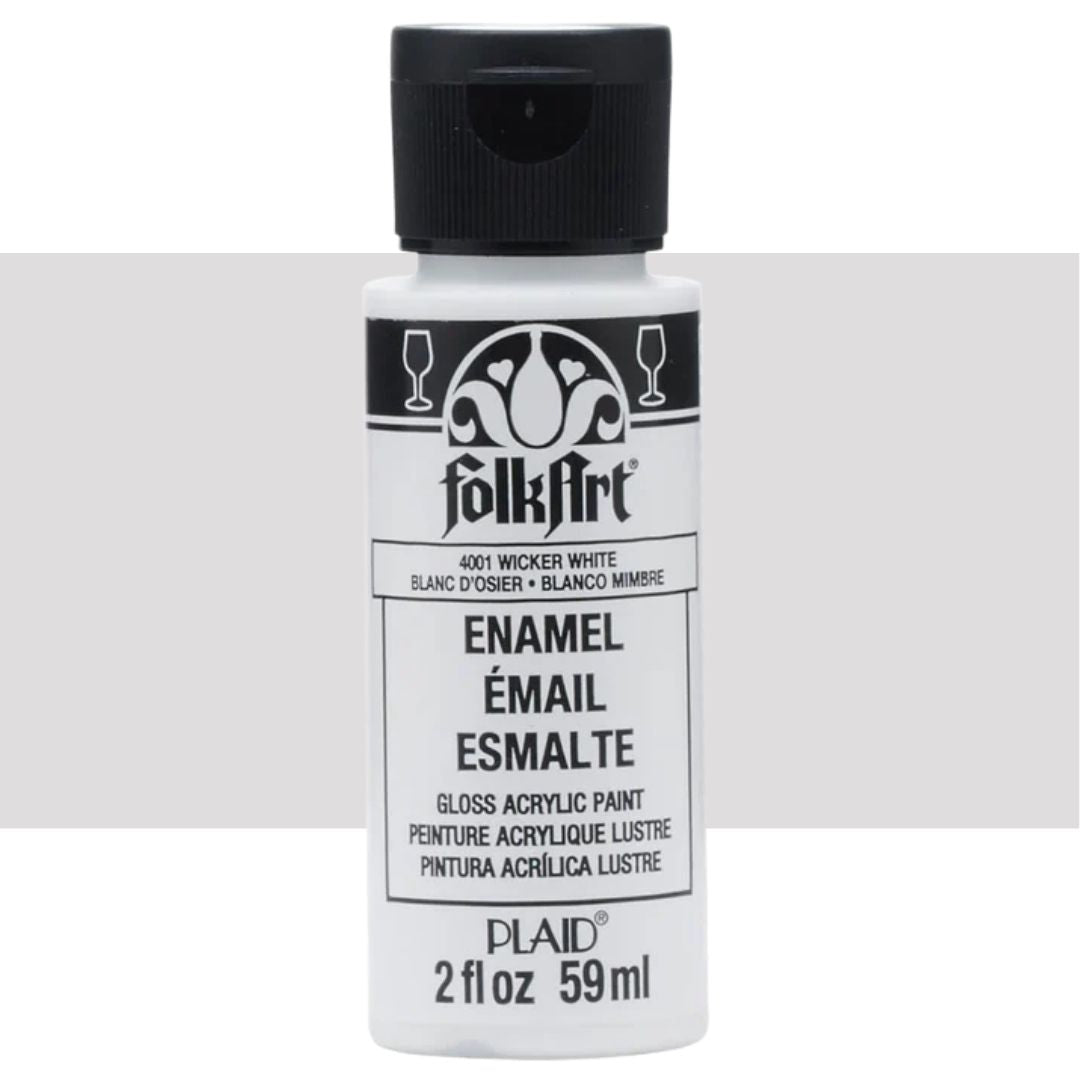 FolkArt Glass Acrylic Enamel Paints 59ML
